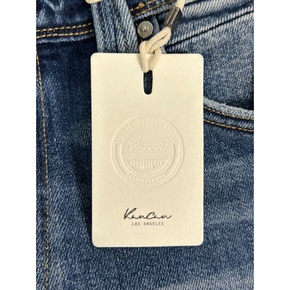 KanCan Holly Flare High Rise Jeans in Medium Wash - Sz 15/31 - NWT - Picture 5 of 7